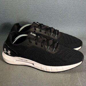 Under Armour Men’s UA Hovr Sonic 2 Black/White Running Shoes Size 12